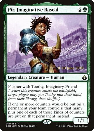 Pir, Imaginative Rascal [Battlebond Promos] MTG Single Magic: The Gathering  | Multizone: Comics And Games