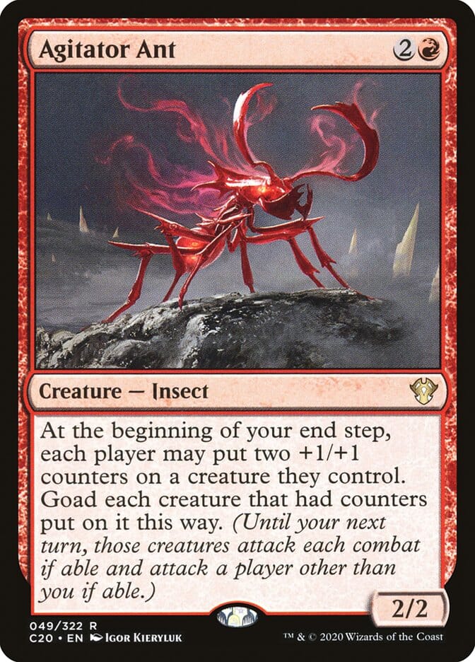 Agitator Ant [Commander 2020] MTG Single Magic: The Gathering  | Multizone: Comics And Games