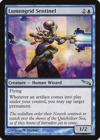Lumengrid Sentinel [Mirrodin] MTG Single Magic: The Gathering  | Multizone: Comics And Games