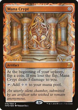 Mana Crypt [Kaladesh Inventions] MTG Single Magic: The Gathering  | Multizone: Comics And Games
