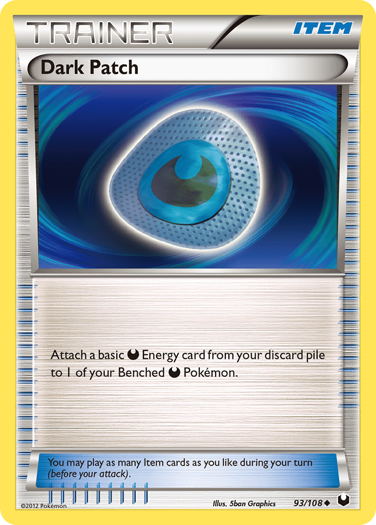 Dark Patch (93/108) [Black & White: Dark Explorers] Pokemon Single Pokémon  | Multizone: Comics And Games