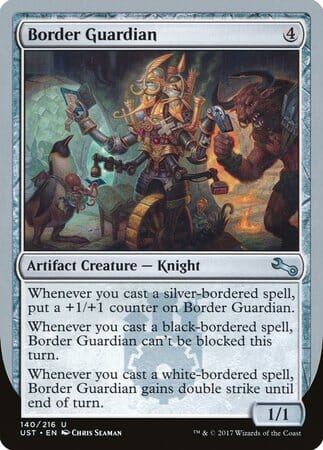 Border Guardian [Unstable] MTG Single Magic: The Gathering  | Multizone: Comics And Games
