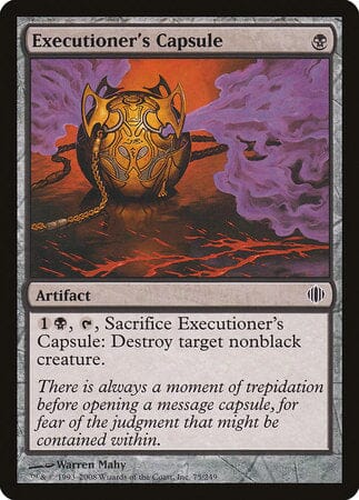 Executioner's Capsule [Shards of Alara] MTG Single Magic: The Gathering  | Multizone: Comics And Games