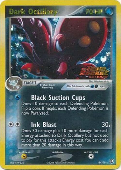Dark Octillery (8/109) (Stamped) [EX: Team Rocket Returns] Pokemon Single Pokémon  | Multizone: Comics And Games