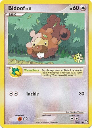 Bidoof (73/123) [Countdown Calendar Promos] Pokemon Single Pokémon  | Multizone: Comics And Games