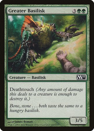 Greater Basilisk [Magic 2011] MTG Single Magic: The Gathering  | Multizone: Comics And Games