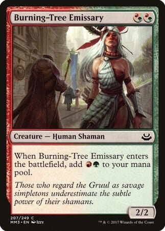 Burning-Tree Emissary [Modern Masters 2017] MTG Single Magic: The Gathering  | Multizone: Comics And Games