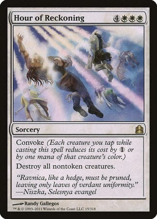 Hour of Reckoning [Commander 2011] MTG Single Magic: The Gathering  | Multizone: Comics And Games