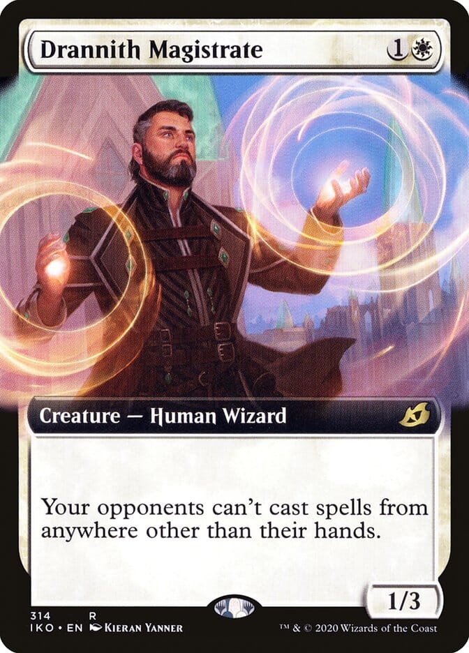 Drannith Magistrate (Extended Art) [Ikoria: Lair of Behemoths] MTG Single Magic: The Gathering  | Multizone: Comics And Games