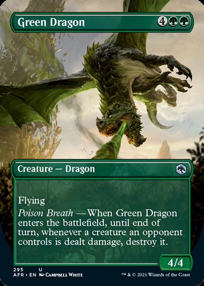 Green Dragon (Extended) [Dungeons & Dragons: Adventures in the Forgotten Realms] MTG Single Magic: The Gathering  | Multizone: Comics And Games