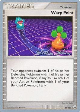 Warp Point (88/100) (Luxdrill - Stephen Silvestro) [World Championships 2009] Pokemon Single Pokémon  | Multizone: Comics And Games