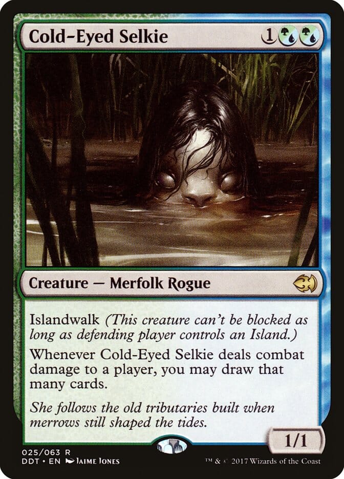 Cold-Eyed Selkie [Duel Decks: Merfolk vs. Goblins] MTG Single Magic: The Gathering  | Multizone: Comics And Games