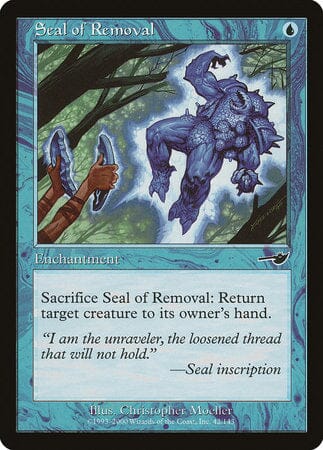 Seal of Removal [Nemesis] MTG Single Magic: The Gathering  | Multizone: Comics And Games