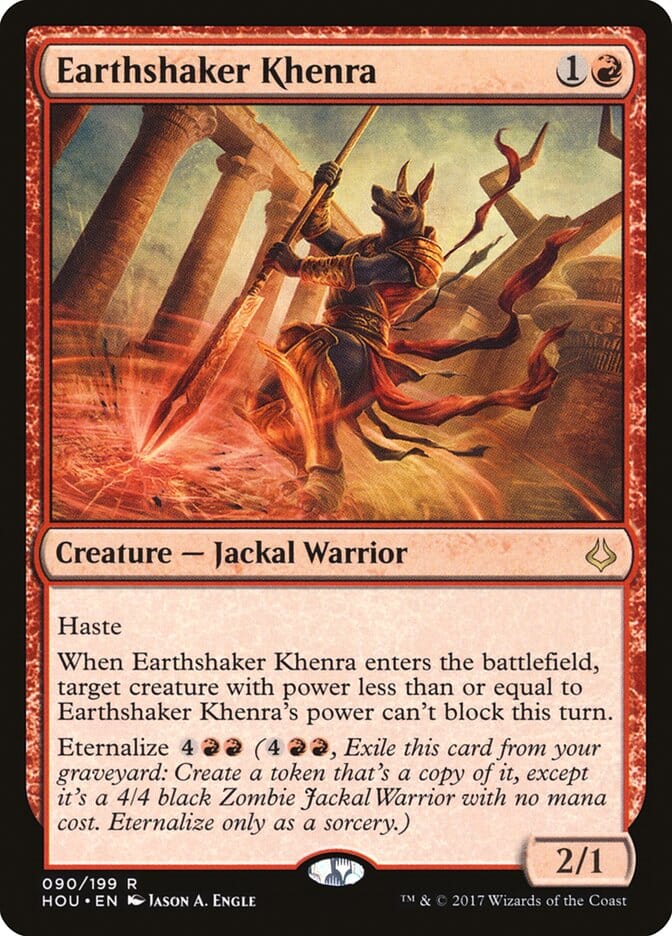 Earthshaker Khenra [Hour of Devastation] MTG Single Magic: The Gathering  | Multizone: Comics And Games