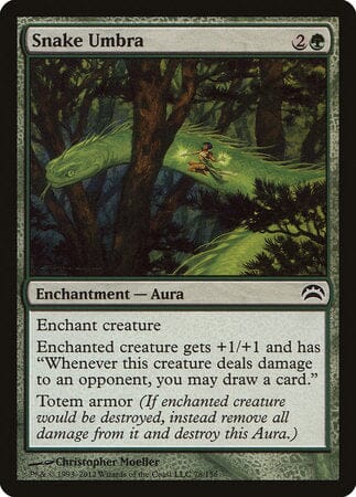 Snake Umbra [Planechase 2012] MTG Single Magic: The Gathering  | Multizone: Comics And Games