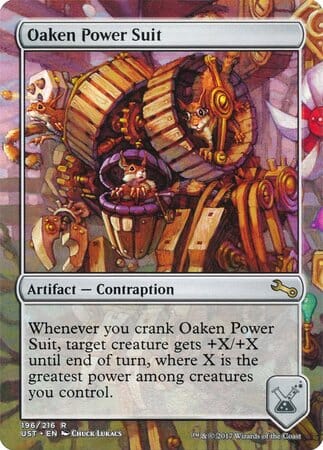 Oaken Power Suit [Unstable] MTG Single Magic: The Gathering  | Multizone: Comics And Games