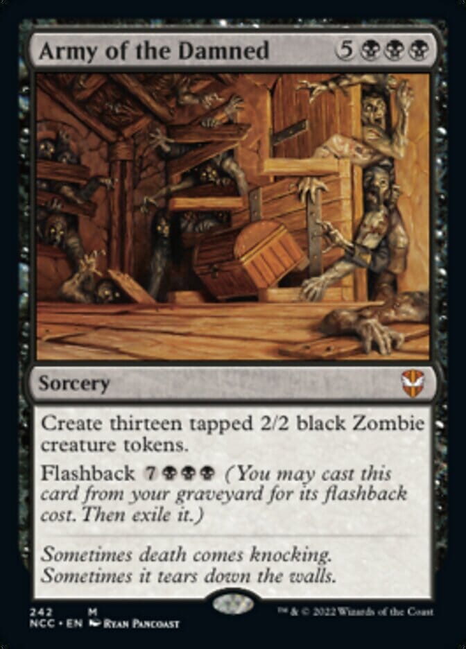 Army of the Damned [Streets of New Capenna Commander] MTG Single Magic: The Gathering  | Multizone: Comics And Games