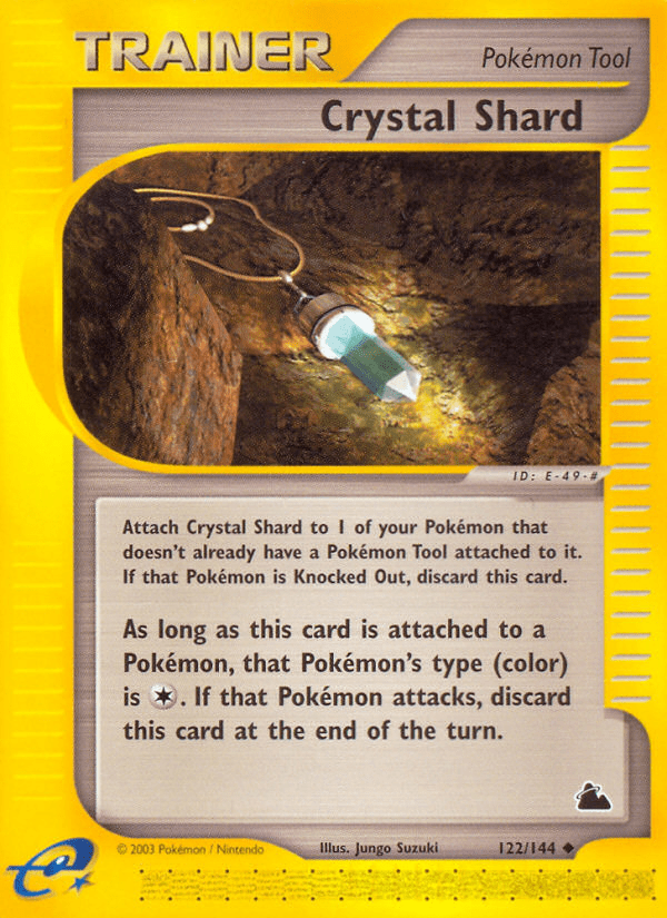 Crystal Shard (122/144) [Skyridge] Pokemon Single Pokémon  | Multizone: Comics And Games