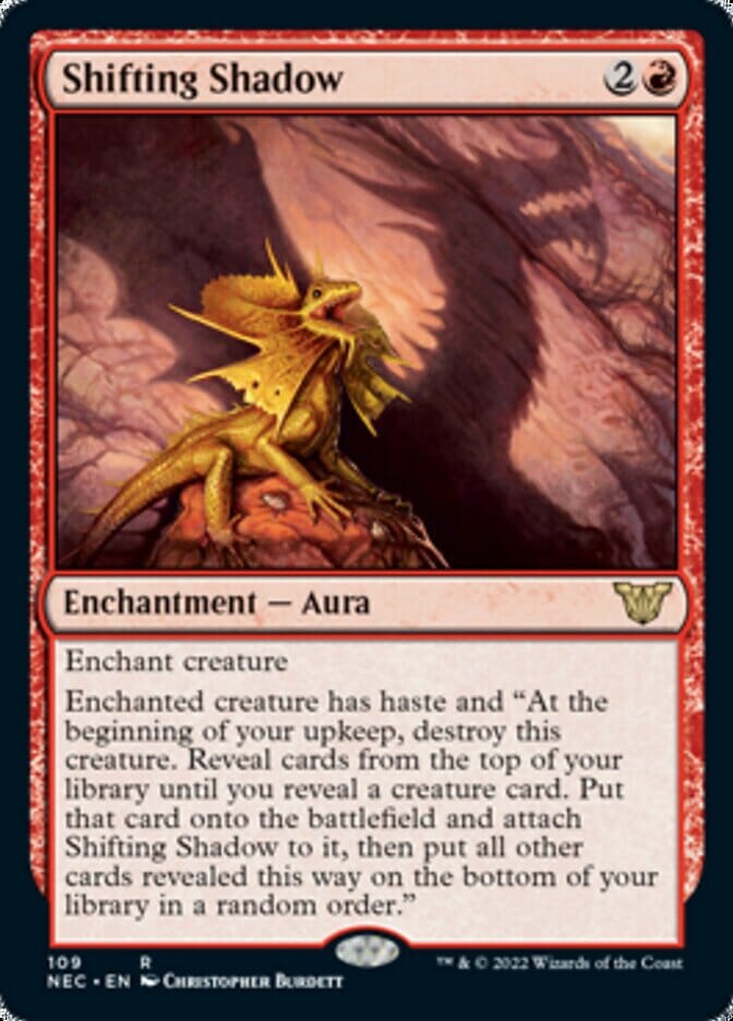 Shifting Shadow [Kamigawa: Neon Dynasty Commander] MTG Single Magic: The Gathering  | Multizone: Comics And Games