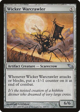 Wicker Warcrawler [Shadowmoor] MTG Single Magic: The Gathering  | Multizone: Comics And Games