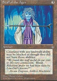 Staff of the Ages [Ice Age] MTG Single Magic: The Gathering  | Multizone: Comics And Games