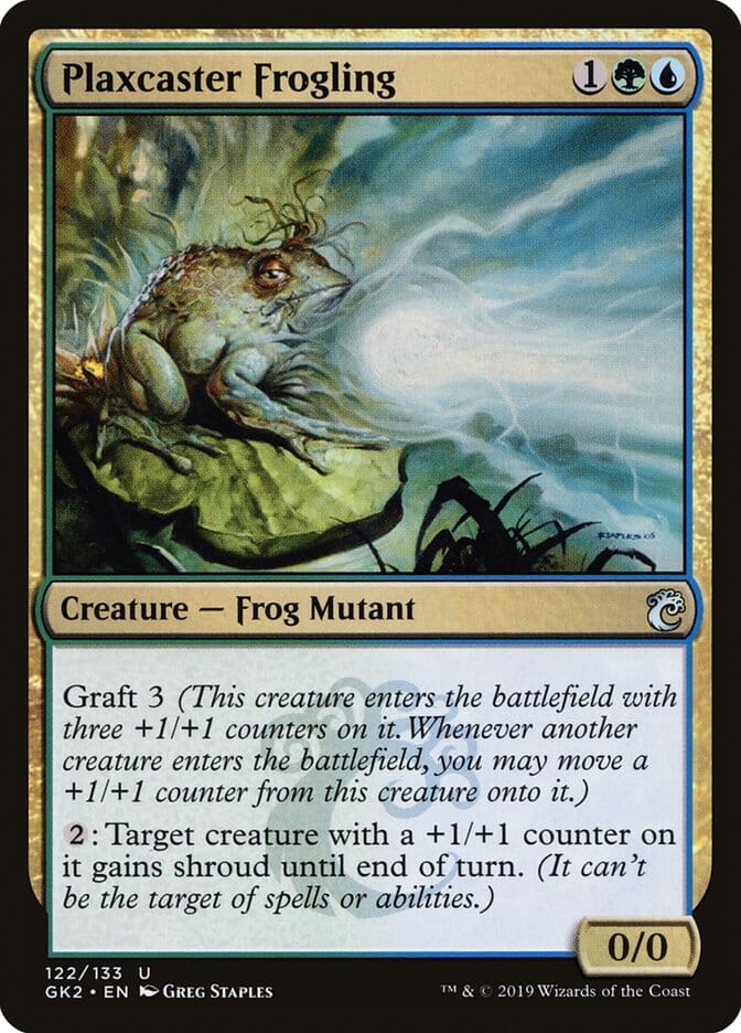 Plaxcaster Frogling [Ravnica Allegiance Guild Kit] MTG Single Magic: The Gathering  | Multizone: Comics And Games