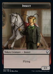 Phyrexian // Insect Double-sided Token [Dominaria United Tokens] MTG Single Magic: The Gathering  | Multizone: Comics And Games