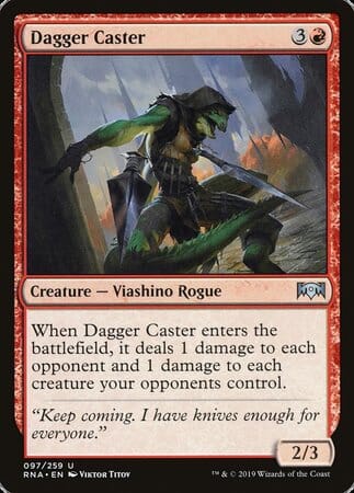 Dagger Caster [Ravnica Allegiance] MTG Single Magic: The Gathering  | Multizone: Comics And Games