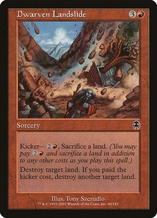 Dwarven Landslide [Apocalypse] MTG Single Magic: The Gathering  | Multizone: Comics And Games