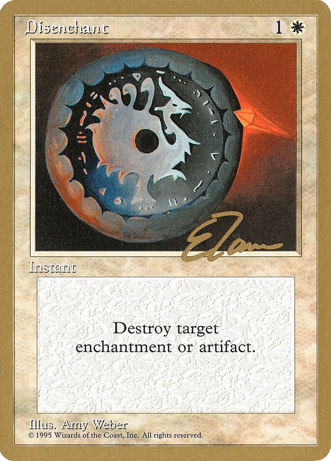 Disenchant (Eric Tam) [Pro Tour Collector Set] MTG Single Magic: The Gathering  | Multizone: Comics And Games