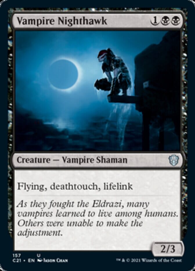 Vampire Nighthawk [Commander 2021] MTG Single Magic: The Gathering  | Multizone: Comics And Games