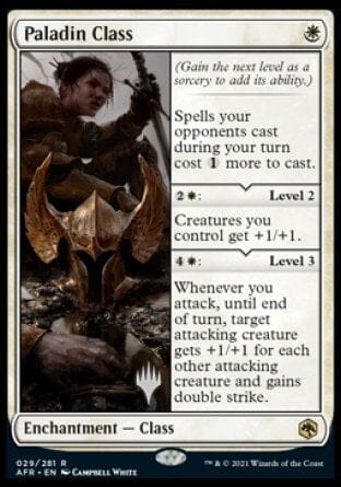 Paladin Class (Promo Pack) [Dungeons & Dragons: Adventures in the Forgotten Realms Promos] MTG Single Magic: The Gathering  | Multizone: Comics And Games