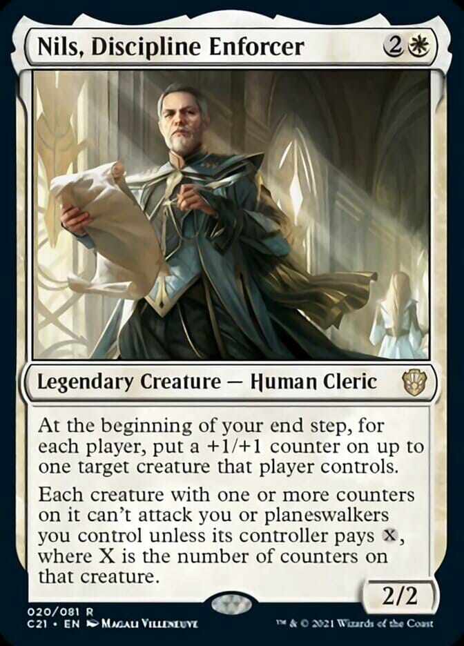 Nils, Discipline Enforcer [Commander 2021] MTG Single Magic: The Gathering  | Multizone: Comics And Games