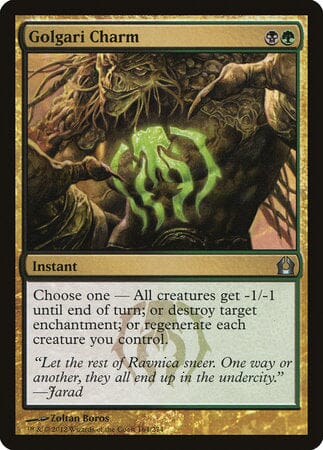 Golgari Charm [Return to Ravnica] MTG Single Magic: The Gathering  | Multizone: Comics And Games