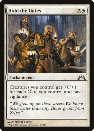 Hold the Gates [Gatecrash] MTG Single Magic: The Gathering  | Multizone: Comics And Games