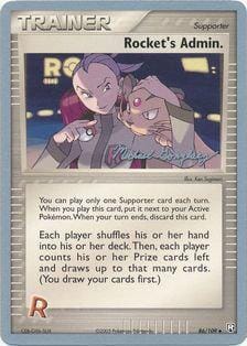 Rocket's Admin. (86/109) (King of the West - Michael Gonzalez) [World Championships 2005] Pokemon Single Pokémon  | Multizone: Comics And Games