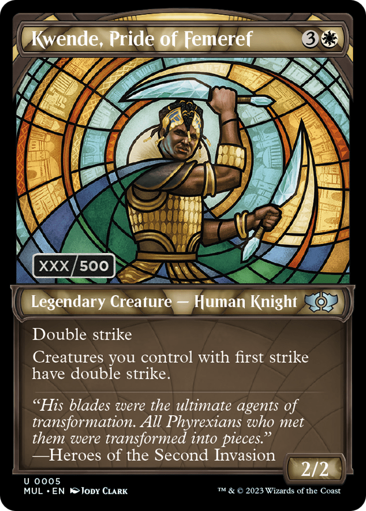 Kwende, Pride of Femeref (Serialized) [Multiverse Legends] MTG Single Magic: The Gathering  | Multizone: Comics And Games