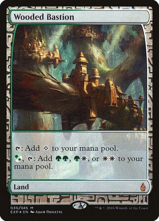 Wooded Bastion [Zendikar Expeditions] MTG Single Magic: The Gathering  | Multizone: Comics And Games