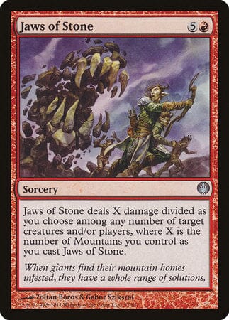 Jaws of Stone [Duel Decks: Knights vs. Dragons] MTG Single Magic: The Gathering  | Multizone: Comics And Games