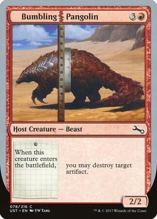 Bumbling Pangolin [Unstable] MTG Single Magic: The Gathering  | Multizone: Comics And Games