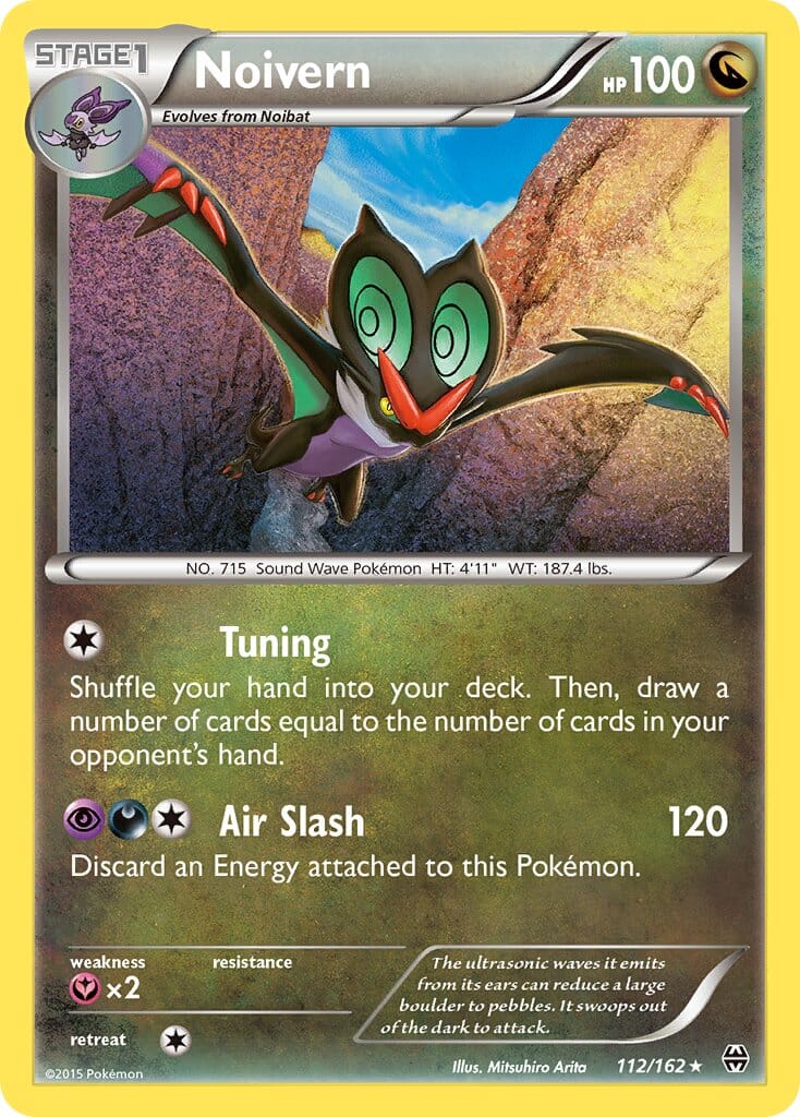 Noivern (112/162) (Theme Deck Exclusive) [XY: BREAKthrough] Pokemon Single Pokémon  | Multizone: Comics And Games