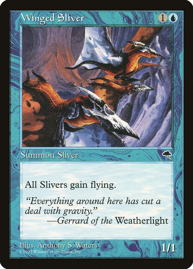 Winged Sliver [Tempest] MTG Single Magic: The Gathering  | Multizone: Comics And Games