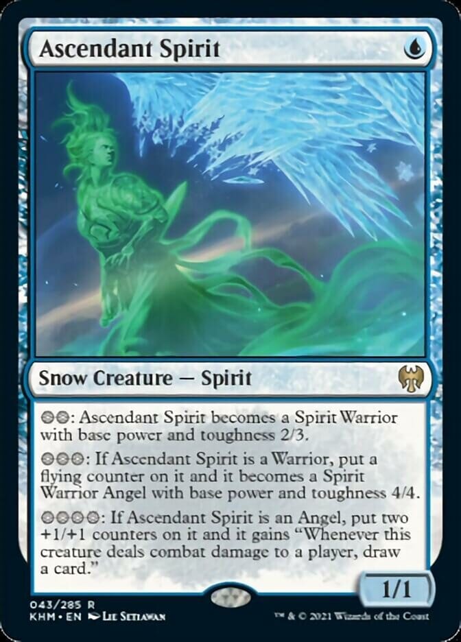 Ascendant Spirit [Kaldheim] MTG Single Magic: The Gathering  | Multizone: Comics And Games