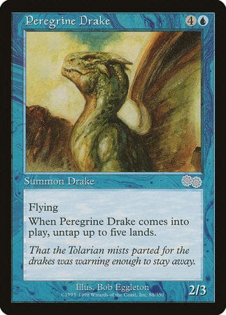 Peregrine Drake [Urza's Saga] MTG Single Magic: The Gathering  | Multizone: Comics And Games