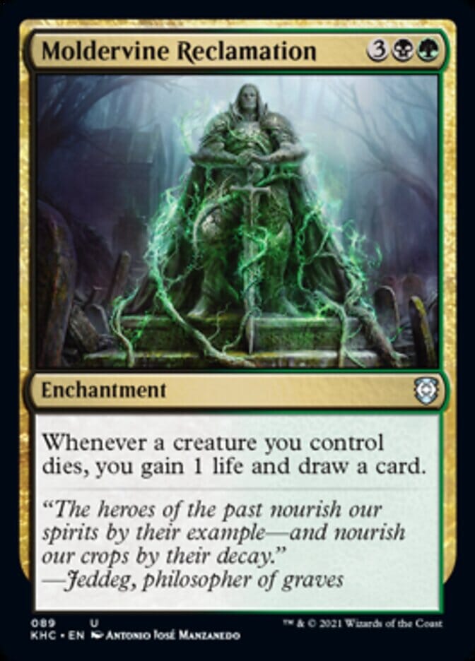 Moldervine Reclamation [Kaldheim Commander] MTG Single Magic: The Gathering  | Multizone: Comics And Games