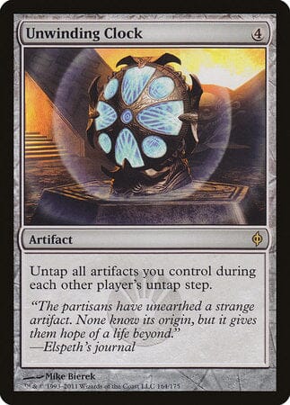 Unwinding Clock [New Phyrexia] MTG Single Magic: The Gathering  | Multizone: Comics And Games