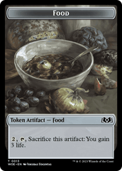 Mouse // Food (0013) Double-Sided Token [Wilds of Eldraine Tokens] MTG Single Magic: The Gathering  | Multizone: Comics And Games