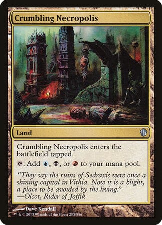 Crumbling Necropolis [Commander 2013] MTG Single Magic: The Gathering  | Multizone: Comics And Games