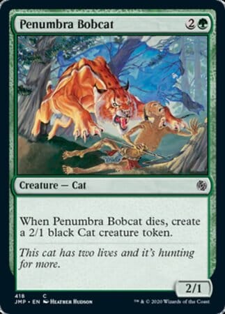 Penumbra Bobcat [Jumpstart] MTG Single Magic: The Gathering  | Multizone: Comics And Games