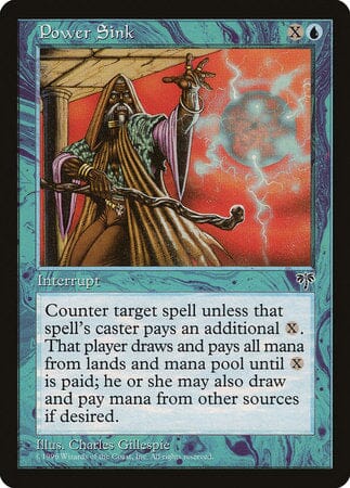 Power Sink [Mirage] MTG Single Magic: The Gathering  | Multizone: Comics And Games